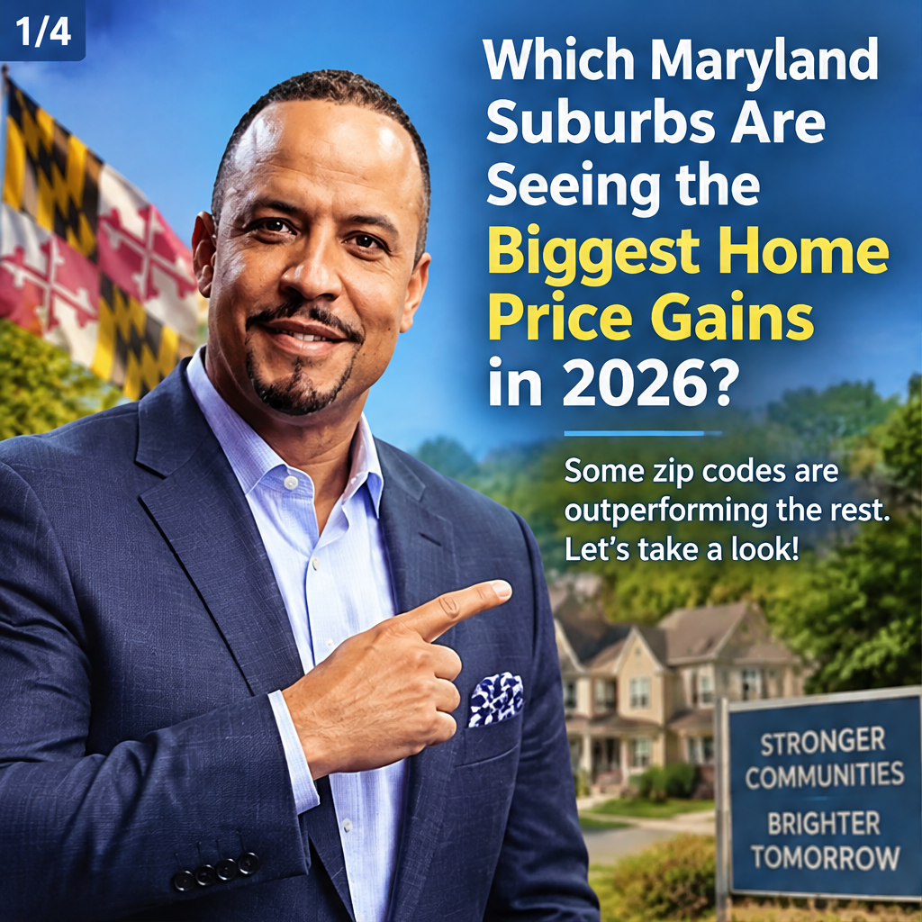 Zip Codes in the Maryland Suburbs With the Highest Home Price Appreciation in 2026